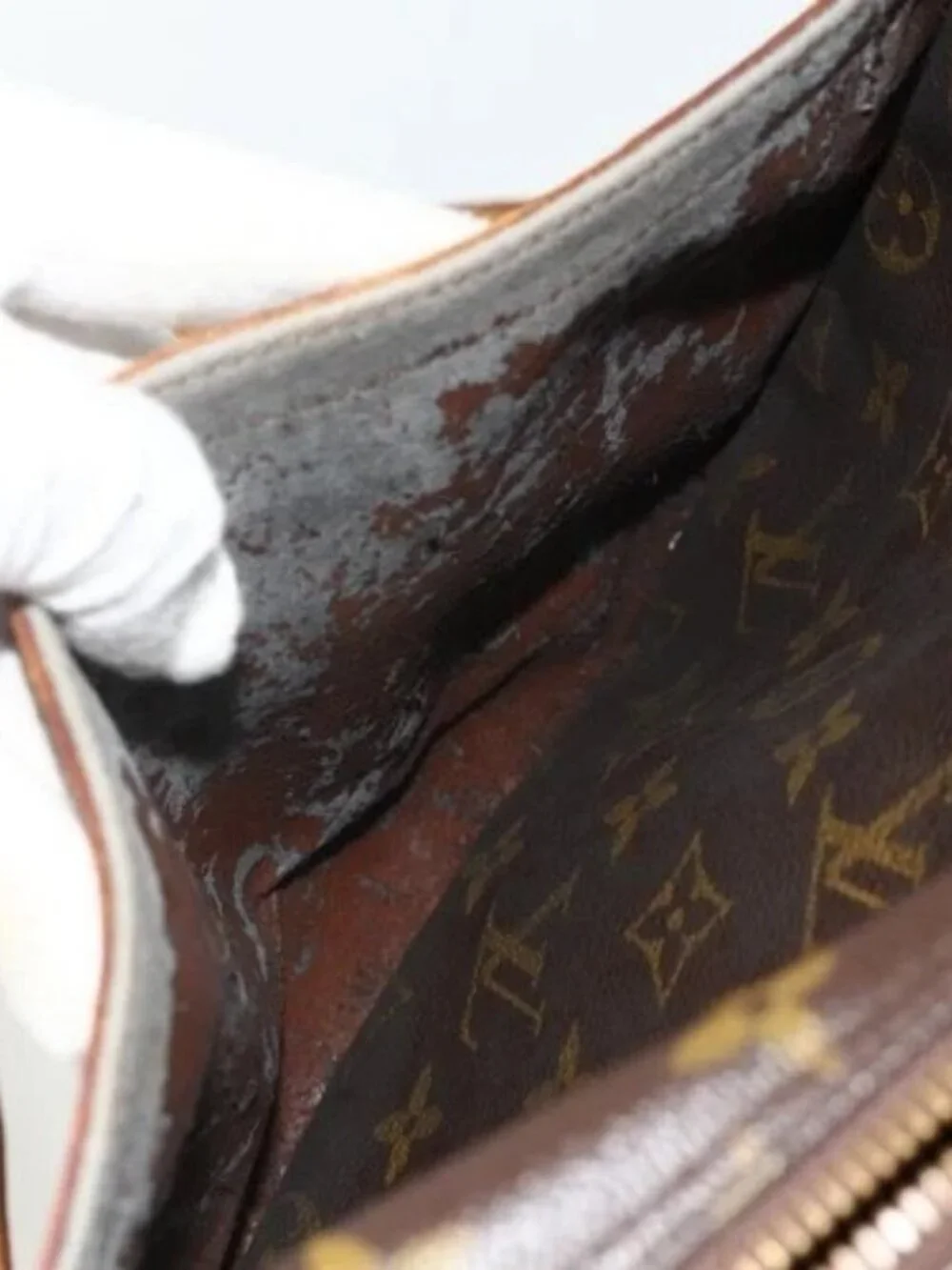 LOUIS VUITTON Monogram Jeune Fille GM Shoulder Bag M51225 LV Auth ep14236
